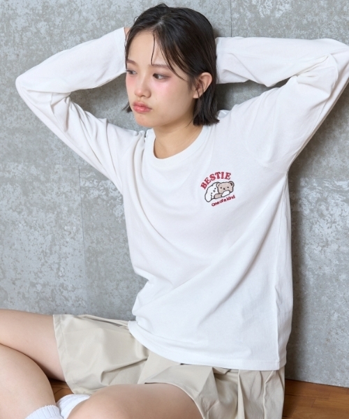 LOVETOXIC tシャツ 「GOODPRICE」2キャラ長袖Tシャツ キッズ 子供服