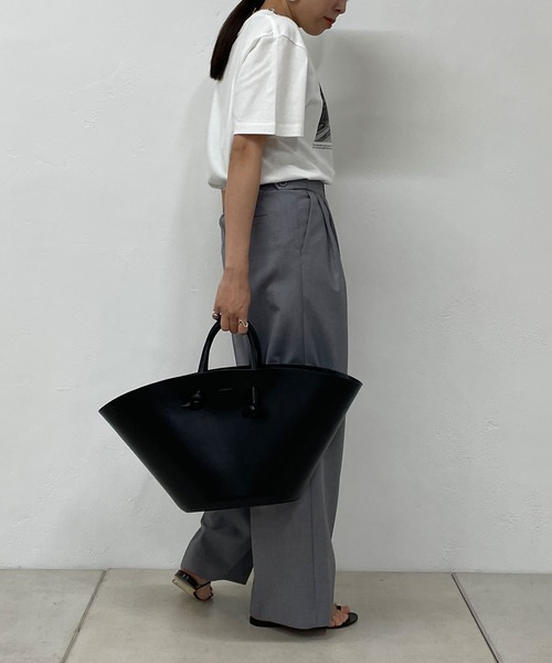 「LOUNGEDRESS」 半袖Tシャツ FREE オフホワイト レディース_画像9