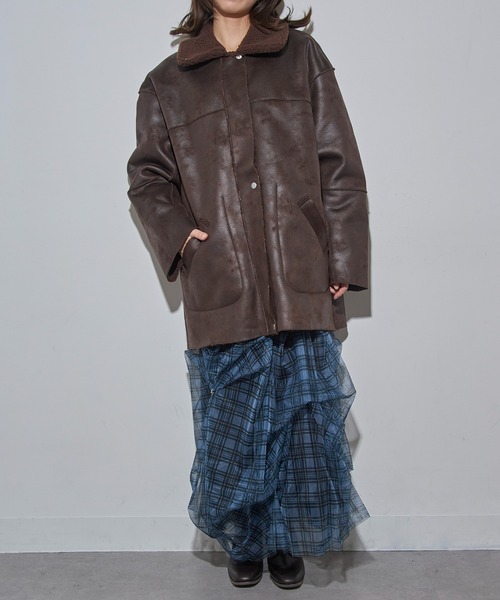 MAISON BREEZE reveur ムートンコート ボアコート 「MAISON reveur