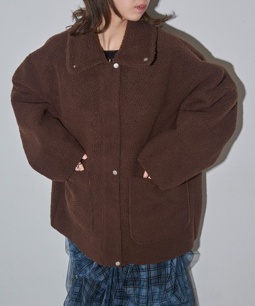 MAISON BREEZE reveur ムートンコート ボアコート 「MAISON reveur