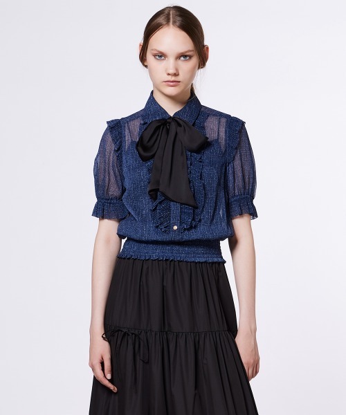 ボウタイ ブラウス（DOUBLE STANDARD CLOTHING／ファッション）の