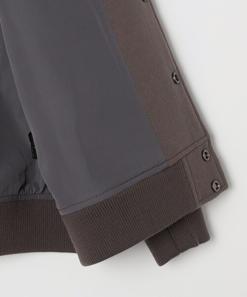 SHIPS any スタジャン any: PURE WOOL MELTON スタジアム ブルゾン