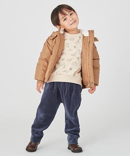 「petit main」 「KIDS」ダウンジャケット 120cm キャメル キッズ_画像7