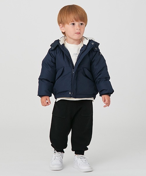 「petit main」 「KIDS」ダウンジャケット 120cm キャメル キッズ_画像9