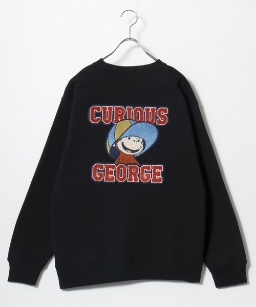 トレーナー スウェット 2025AW Curious George/おさるのジョージ 裏