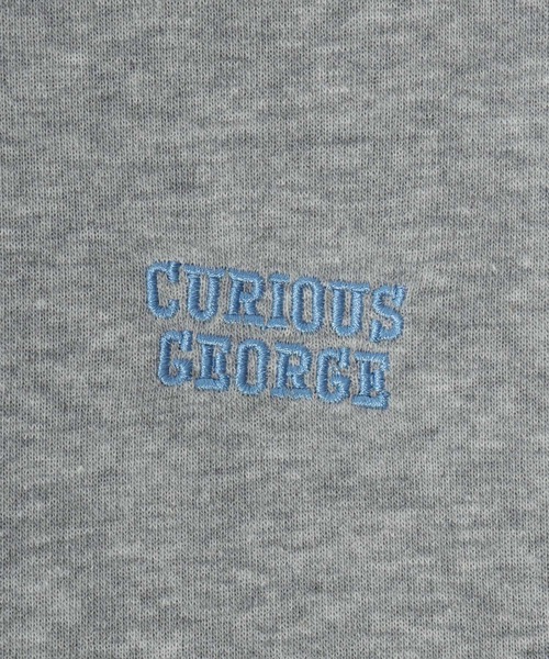 トレーナー スウェット Curious George/おさるのジョージ 裏起毛 