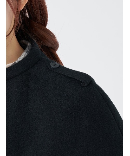 Darich（ダーリッチ） コート アウター ケープチェックナポレオン