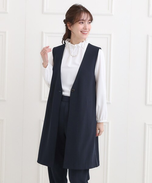SHOO・LA・RUE（シューラルー） ベスト ジレ 入学式 卒業式 「洗濯機可