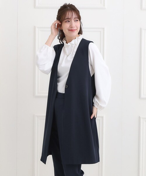 SHOO・LA・RUE（シューラルー） ベスト ジレ 入学式 卒業式 「洗濯機可