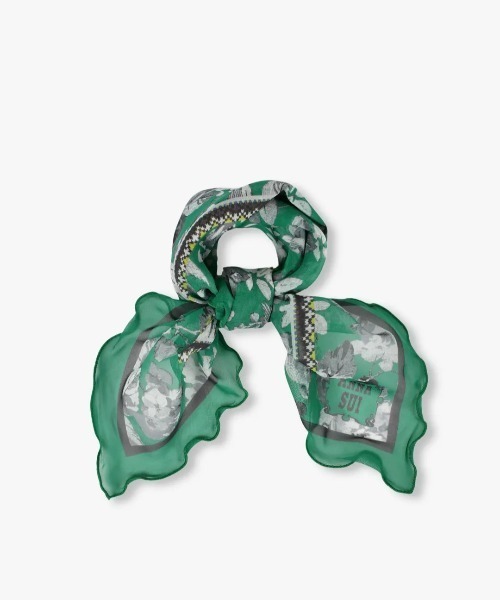 ANNA SUI（アナスイ） スカーフ バンダナ 四方メロープチスカーフ