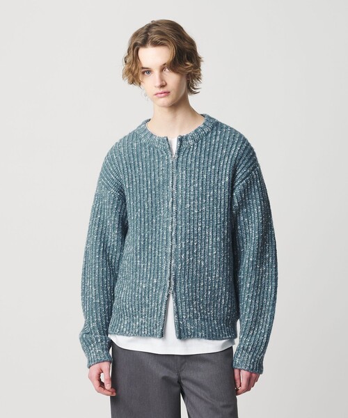 monkey time BEAUTY＆YOUTH UNITED ARROWS カーディガン スラブ クルー