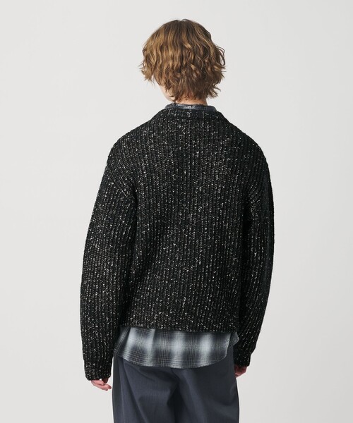 monkey time BEAUTY＆YOUTH UNITED ARROWS カーディガン スラブ クルー