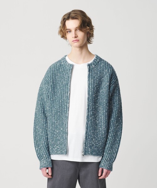 monkey time BEAUTY＆YOUTH UNITED ARROWS カーディガン スラブ クルー
