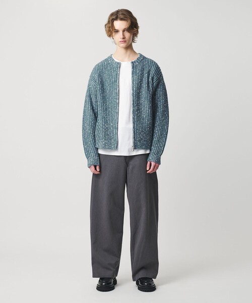 monkey time BEAUTY＆YOUTH UNITED ARROWS カーディガン スラブ クルー