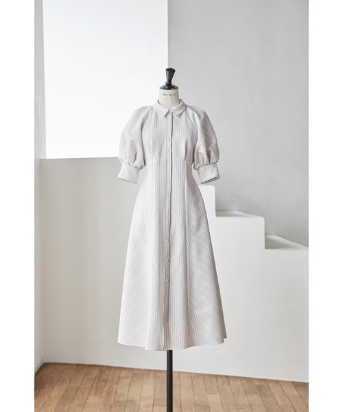 Her lip to シャツワンピース M グレー レディース : ZOZOTOWN Yahoo