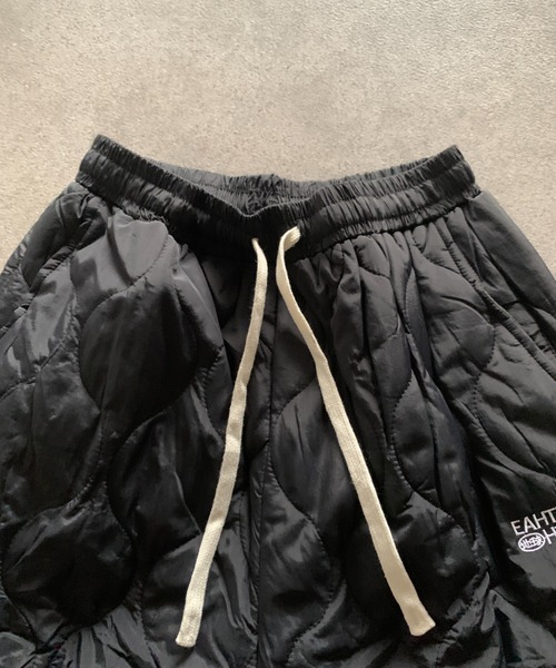 パンツ 裏ボアキルティングルーズパンツ メンズ レディース : ZOZOTOWN