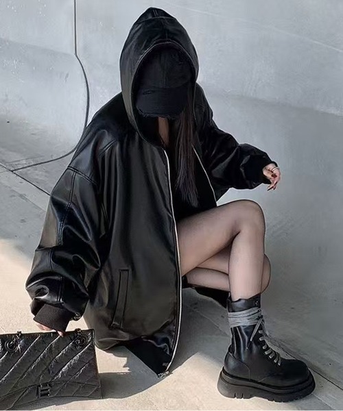 AsheKsha ムートンコート ボアコート 「新作」裏地付き両面着用可能な