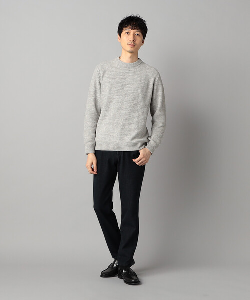 COMME CA MEN（コムサメン） セーター ニット メランジ クルーネック