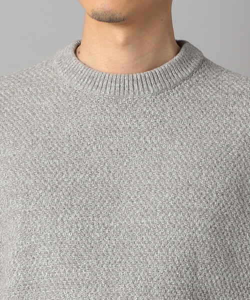 COMME CA MEN（コムサメン） セーター ニット メランジ クルーネック