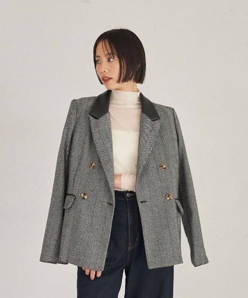 美品 XL ティノラス ペイズリー テーラードジャケット ペイズリーヘビーフロッキープリント テーラードジャケット | maison