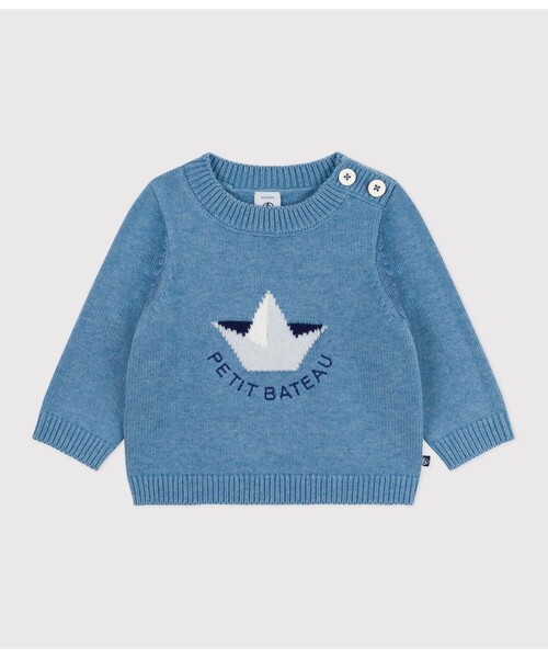 PETIT BATEAU（プチバトー） ニット セーター ニットプルオーバー 