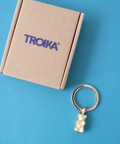キーホルダー 「TROIKA/トロイカ」 HARIBO ハリボー ゴールドベア