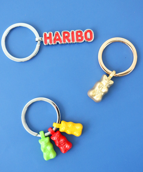 キーホルダー 「TROIKA/トロイカ」 HARIBO ハリボー ゴールドベア