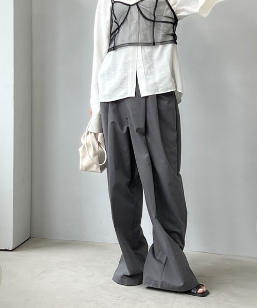 「chuclla」 パンツ M ベージュ レディース_画像8