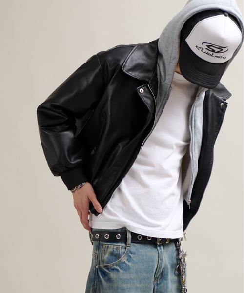 CALIFORNIA OUTFITTERS ブルゾン アウター 11C4 裏ファー レイヤード