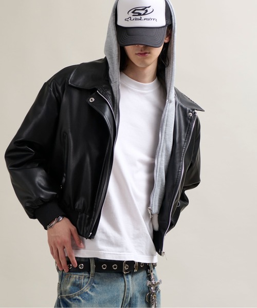 CALIFORNIA OUTFITTERS ブルゾン アウター 11C4 裏ファー レイヤード