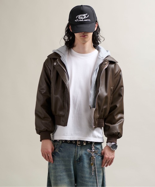 CALIFORNIA OUTFITTERS ブルゾン アウター 11C4 裏ファー レイヤード