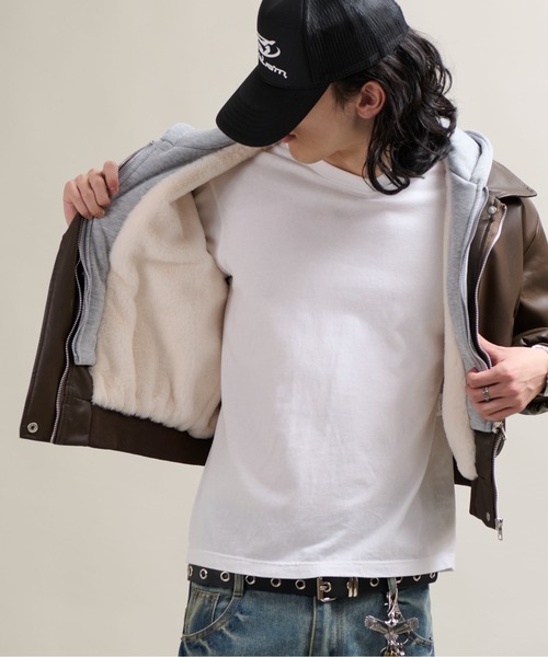 CALIFORNIA OUTFITTERS ブルゾン アウター 11C4 裏ファー レイヤード