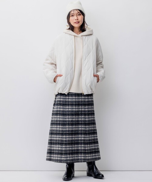 「23区」 長袖ニット 38 ベージュ レディース_画像4