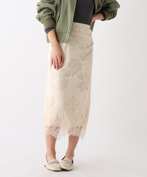 「OPAQUE.CLIP」 タイトスカート 40 ピンク レディース_画像3