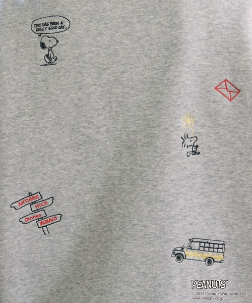 「PEANUTS」 スウェットカットソー FREE アイボリー レディース_画像2