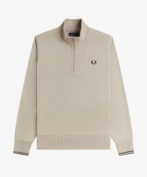 【週末セール】FRED PERRY / スウェット FRED PERRY（フレッドペリー） スウェット メンズ Half Zip Sweatshirt