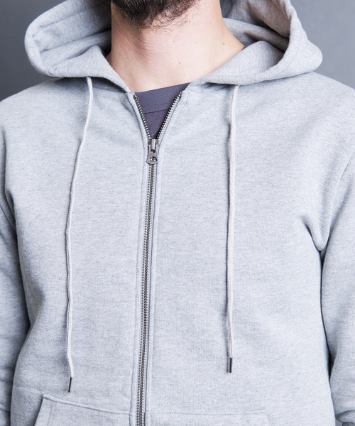 「Magine」 ジップアップパーカー 48 ブラック メンズ_画像7