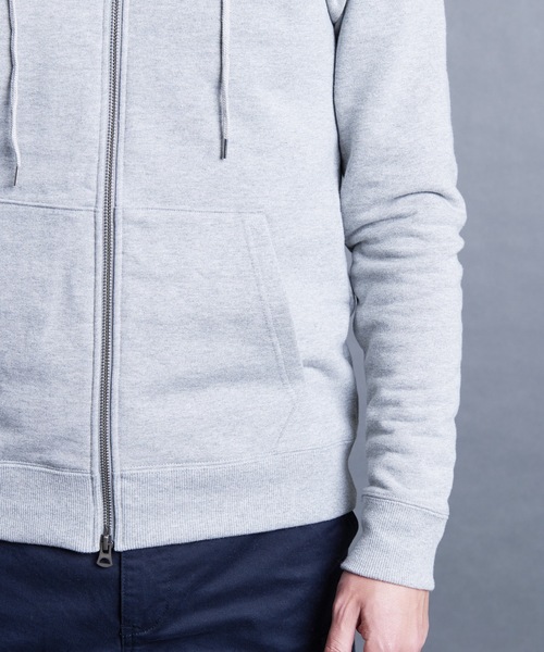 「Magine」 ジップアップパーカー 48 ブラック メンズ_画像8