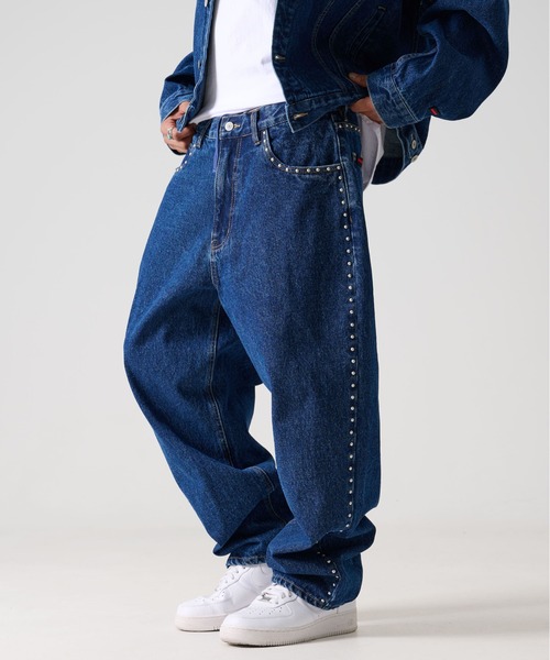 FUBU（フブ） ジーンズ ブランド Studs Denim Pants / スタッズ デニム