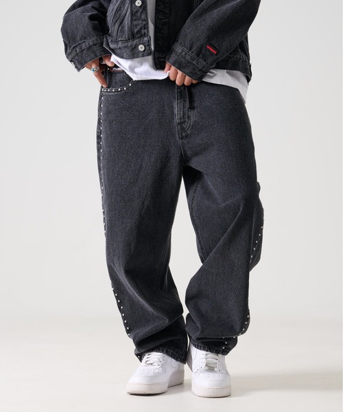 FUBU（フブ） ジーンズ ブランド Studs Denim Pants / スタッズ デニム
