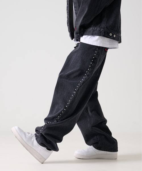 FUBU（フブ） ジーンズ ブランド Studs Denim Pants / スタッズ デニム