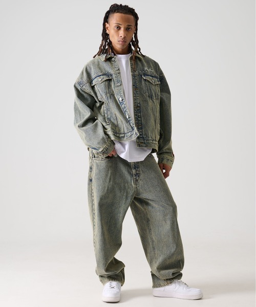 FUBU（フブ） ジーンズ ブランド Studs Denim Pants / スタッズ デニム