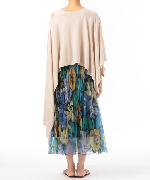 「GRACE CONTINENTAL」 ニットアンサンブル 36 ベージュ レディース_画像5