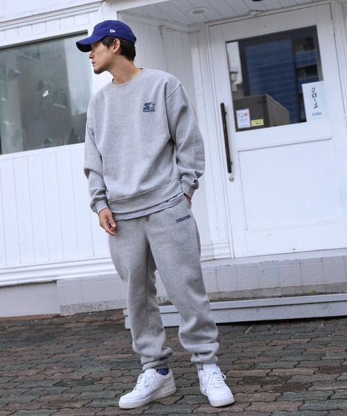 「STARTER」 スウェットパンツ LARGE ブルー メンズ_画像9