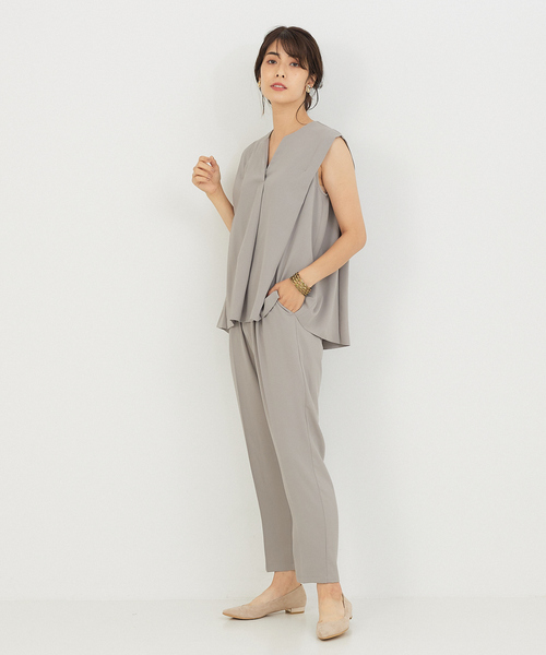 「abahouse mavie」 パンツ 38 ブラック レディース_画像4