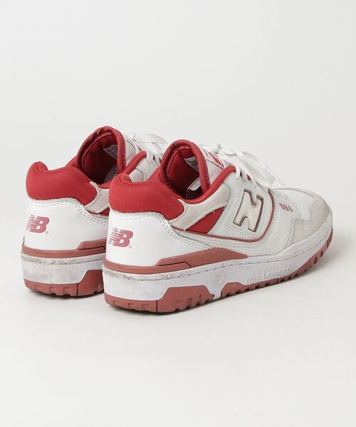 「New Balance」 ローカットスニーカー 25.0cm ホワイト メンズ_画像2