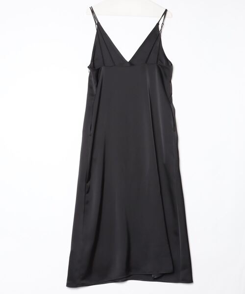 「Demi-Luxe BEAMS」 キャミソールワンピース 38 ブラック レディース_画像2