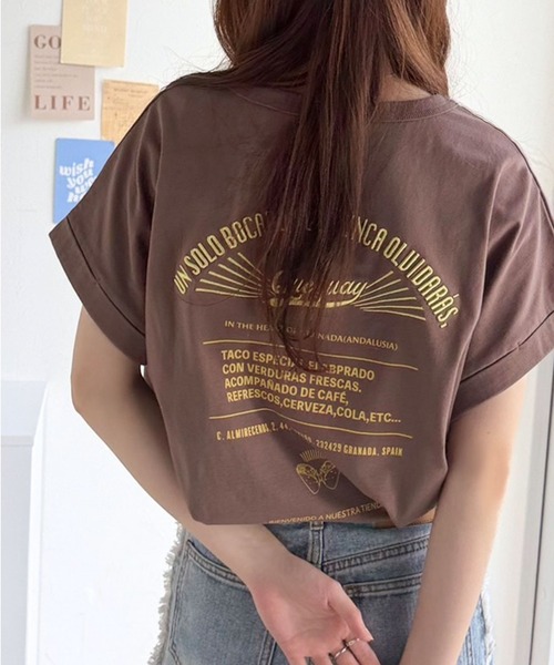 Java tシャツ 半袖 「JaVaジャバコラボ」背中で魅せる。バック刺繍