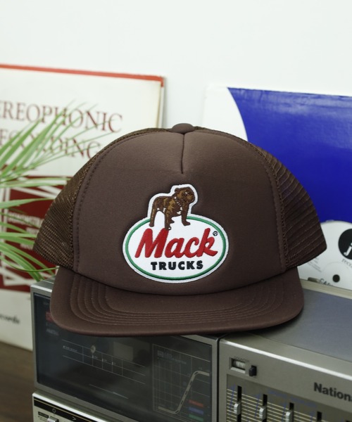 MACK TRUCKS キャップ 帽子 ワッペン メッシュCAP メンズ レディース