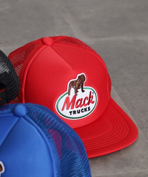 MACK TRUCKS キャップ 帽子 ワッペン メッシュCAP メンズ レディース